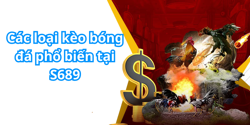 Các loại kèo bóng đá phổ biến tại S689